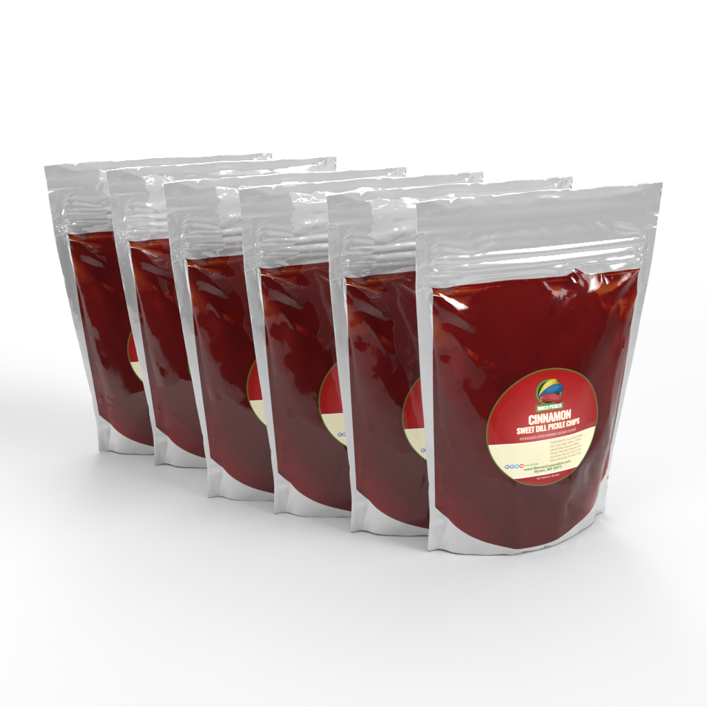 SnoCo Pickles: Cinnamon Sweet Dill Pickles Pouch